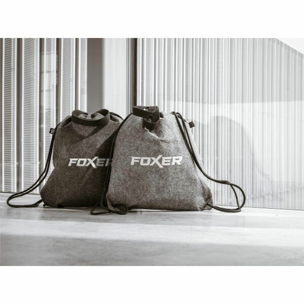 GRS RPET Felt PromoBag Plus backpack - dark grey GRS RPET Felt PromoBag Plus backpack - dark grey