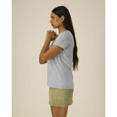 Stella Expresser 2.0 - Dagelijks fitted T-overhemd met een vrouwelijk cut - Heather Grey (XS)