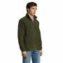 NORTH - NORTH Fleece jack met rits - L - Army