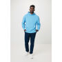 IQONIQ Yoho gerecycled katoen relaxed hoodie, tranquil blue (L)