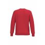 Gerecycled uniseks sweater met ronde hals red XS Gerecycled uniseks sweater met ronde hals red XS