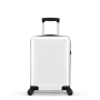 Handbagage koffer - 55 cm - Wit