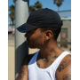 110 Curved Visor Snapback - Black - One Size