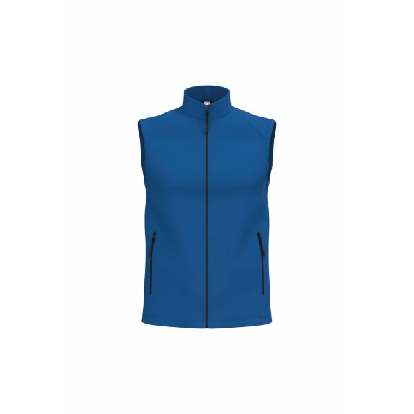 2-laagse uniseks softshell bodywarmer royal blue XL 2-laagse uniseks softshell bodywarmer royal blue XL