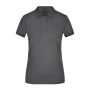 Ladies' Elastic Polo Piqué graphite S