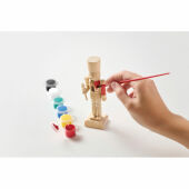 PAYNT - Notenkrakerfiguur schilderset - Hout