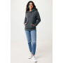 IQONIQ Torres gerecycled katoen hoodie ongeverfd, heather anthracite (XXL)