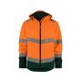 DASSY® Malaga Fluo-oranje/flessengroen 4XL
