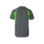 TWO-TONE TECHNICAL T-SHIRT, GREY/LIME, XXL, VELILLA