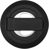 Ain magnetische telefoonstandaard van gerecycled plastic met flesopener - Zwart Ain magnetische telefoonstandaard van gerecycled plastic met flesopener - Zwart