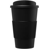 Americano® geïsoleerde beker van 350 ml met handgreep - Zwart