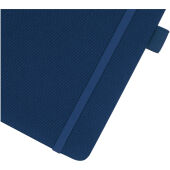 Honua A5 notitieboek van gerecycled papier met gerecyclede PET cover - Marineblauw