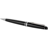 Waterman Expert balpen (blauwe inkt) - Zwart/Zilver