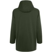 Unisex parka met gewatteerde kraag - Rookgroen - XS
