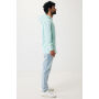IQONIQ Yengo recycled katoen hoodie met steekzakken, crushed mint (L)
