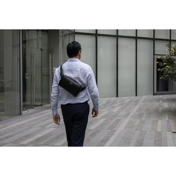 BrandCharger Edge crossbody tas zwart BrandCharger Edge crossbody tas zwart