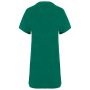 Ecologische badstof t-shirtjurk met afhangende mouwen Malachite Green XL Ecologische badstof t-shirtjurk met afhangende mouwen Malachite Green XL
