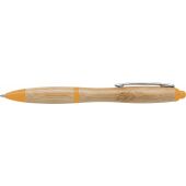 Ballpen Hetty | Bamboo - orange