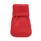 WARMMUFF - Handwarmer gebreid polyester - Rood WARMMUFF - Handwarmer gebreid polyester - Rood