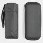 Super mini, uit 5 secties bestaande opvouwbare paraplu POCKET grijs