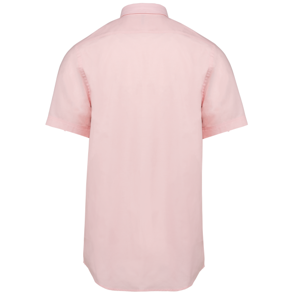 Herren Oxford Kurzarmhemd Oxford Pale Pink 3XL Herren Oxford Kurzarmhemd Oxford Pale Pink 3XL