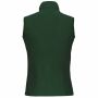 Bodywarmer van microfleece dames forest green L