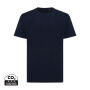 Iqoniq Kakadu relaxed gerecycled katoen t-shirt, donkerblauw (L)