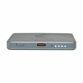 Wireless RCS Recycled Alu Magsafe Powerbank 5000