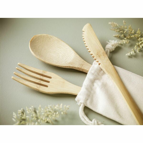 Bambu Besteckset - bambus Bambu Besteckset - bambus