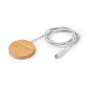 MATIX 15W draadloze oplader - ecru