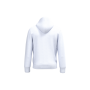 Ecologische uniseks sweater met capuchon White 4XL