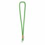 Polyester koord-keycord met bamboe plaatje