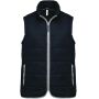 Gewatteerde bodywarmer navy 4XL