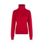 Sweat cardigan | dames - Rood, XS