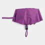 COVER - Automatisch te openen uit 3 secties bestaande paraplu, paars
