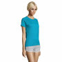 SPORTY WOMEN - SPORTYdames t-shirt 140g - S - Aqua