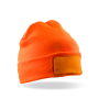 Bedrukbare muts in dubbel dubbel Thinsulate™ Orange One Size