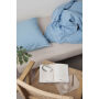 VINGA Marston OCS biologisch katoenen beddengoedset, 4 stuks, blauw