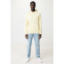 IQONIQ Rila lichtgewicht gerecycled katoen hoodie, cream yellow (M)