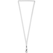 Ava buisvormige sublimatielanyard - Wit