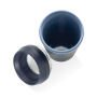 Topl Recycled Plastic To Go beker gepatenteerd 360 Lid 354ml, donkerblauw