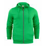Printer Overhead full zip hoody Fresh green XXL