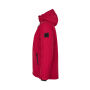Gewatteerde winterjas met capuchon | dames - Rood, 3XL