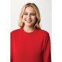 IQONIQ Etosha lichtgewicht gerecycled katoen sweater, rood (S)