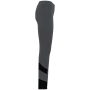 Tweekleurige dameslegging Dark Grey Heather / Black L