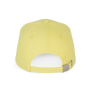 Orlando - 6 panel cap Lemon Yellow / Dark Grey One Size Orlando - 6 panel cap Lemon Yellow / Dark Grey One Size