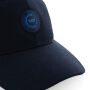 Impact AWARE™ 6 panel 280gr gerecycled katoenen cap, donkerblauw