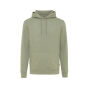 Iqoniq Torres gerecycled katoen hoodie ongeverfd, heather green (M)