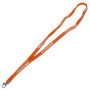 Lanyards - 10 mm vetermodel 1 kleur bedrukt - Oranje