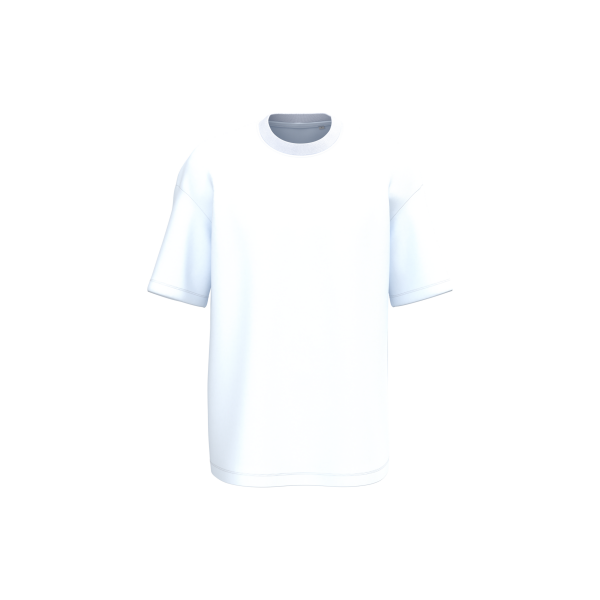 Ecologisch oversized heren T-shirt White XS Ecologisch oversized heren T-shirt White XS